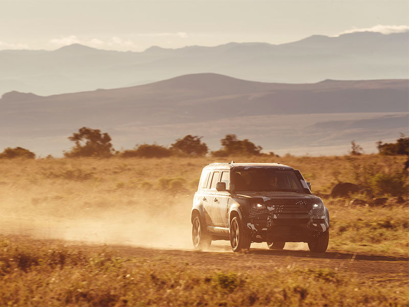 إتمام تجربة لاند روڤر ديفندر الجديدة مع "تسك" لدعم جهود الحفاظ على الأسود في كينيا